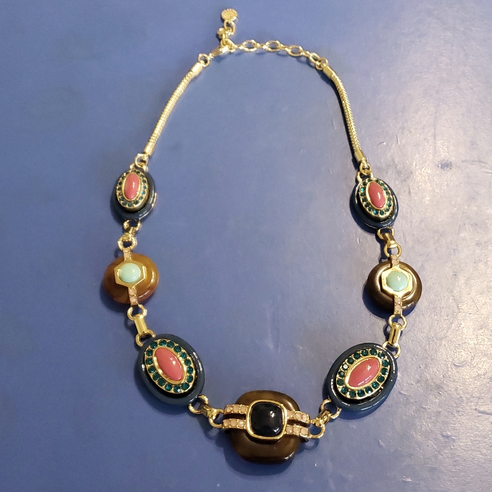 TALBOT Contemporary Necklace. Gorgeous colors.